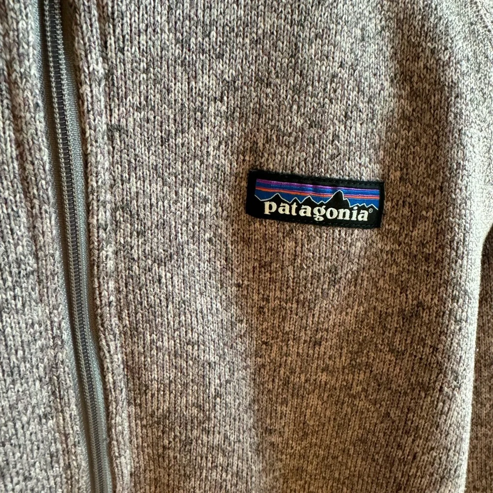 Patagonia Purple Quarter-Zip Fleece - Picture 2 of 4